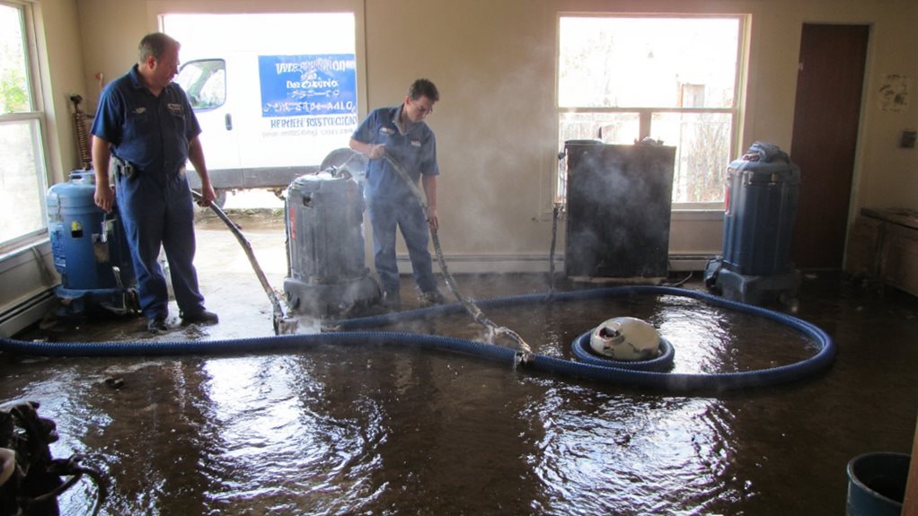 water damage restoration services
