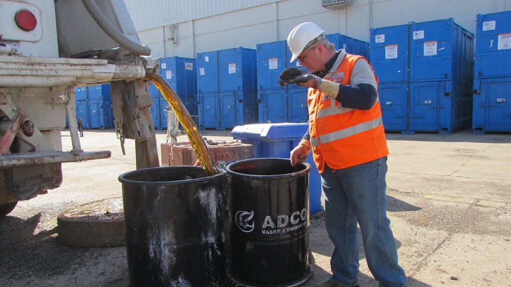 safe automotive fluid recycling